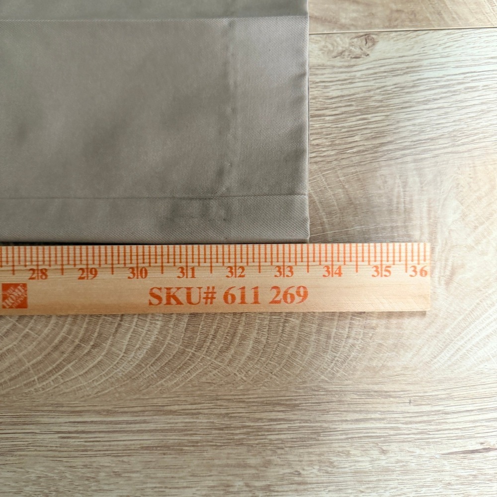 Orvis Chino Pants Mens 38x34 Tan Khaki Flat Front Straight Leg Cotton Twill read - Picture 9 of 9